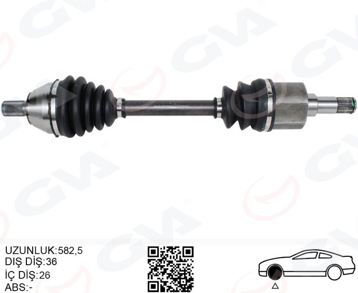 Ön Aks Komple Sol Ford Focus Iı 04>11 2.0 Tdcı C-Max 04>11 2.0 Tdcı Volvo S40 Iı 04>12 1.6D-2.0 D C30 04>12 1.6D-2.0 D V50 04>12 1.6D-2.0 D -1.8-2.0 C70 Iı 08>12 2.0 D GVA 4435005