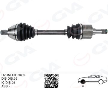 Ön Aks Komple Sol Ford Focus Iı 04>11 2.0 Tdcı C-Max 04>11 2.0 Tdcı Volvo S40 Iı 04>12 1.6D-2.0 D C30 04>12 1.6D-2.0 D V50 04>12 1.6D-2.0 D -1.8-2.0 C70 Iı 08>12 2.0 D GVA 4435005
