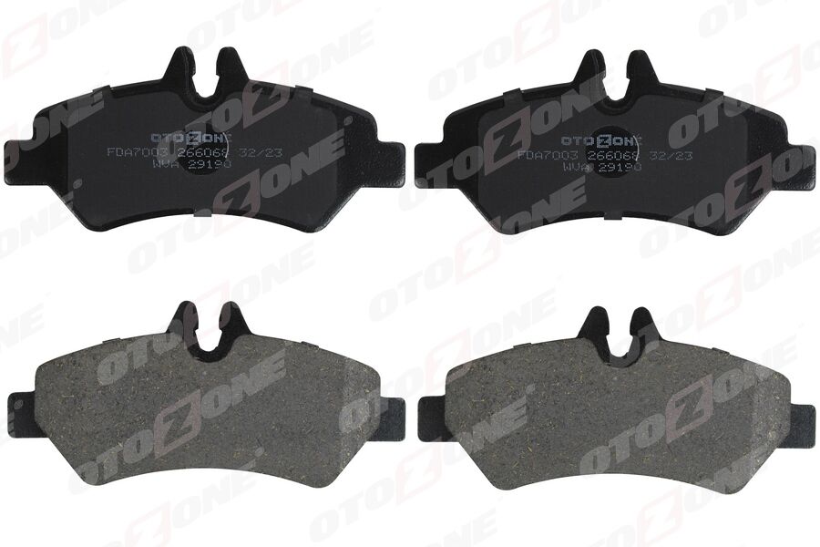 Fren Balatası Arka Mercedes Sprınter B906 06> . Vw Crafter 30-35-50 Tek Teker OTOZONE FDA7003