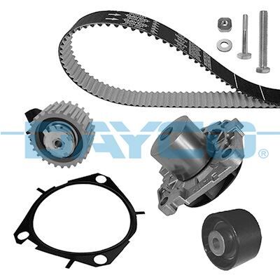 Devirdaimli Eksantrik Gergi Kiti 199X240 Doblo-Bravo-Brava 1.9D-1.9Jtd-Astra H-Vectra C T DAYCO KTBWP8470