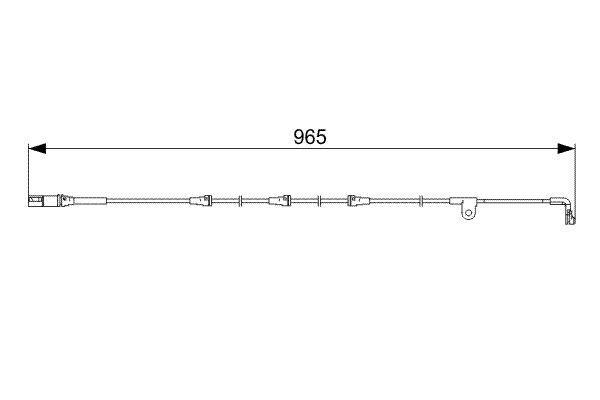 Balata Fısı On Bmw E70 E71 BOSCH 1987473027