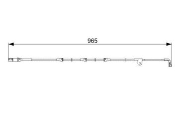 Balata Fısı On Bmw E70 E71 BOSCH 1987473027