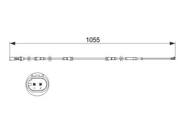 Balata Fısı Arka Bmw F07 BOSCH 1987473508
