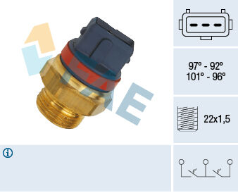 Fan Müşürü Berlıngo-Partner-Saxo Vts-P106 Gtı-P205-P405-P106 Saxo 97-92 FAE 37930