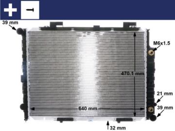 Motor Su Radyatoru Mercedes E-Class M111 W210 S210 Klımalı MAHLE CR2204001S