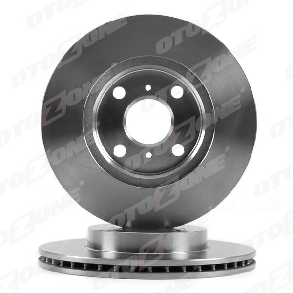 Ön Fren Diski Hava Kanallı Toyota Yarıs 1.0L 1Sz-Fe Scp10 99-05 / 1.3L 2Sz-Fe Scp12 99-05 / 1.3L 2 Nz-Fe Ncp10 99-05 - Büyük Tip - Arkalar Disk İse 255 Çap X 4 Bijon - Adet Disk Fiyatıdır OTOZONE BD9044