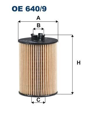 Yag Fıltresı Mercedes M266 W168 W414 FILTRON OE640.9
