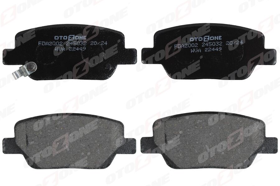 Arka Balata Fıat Egea 16> 1.3D Mtj 1.4 1.6E-Torq 1.6D Mtj OTOZONE FDA2002