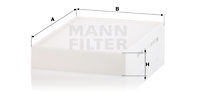 Polen Fıltresı Land Rover Dıscovery Sport L550 Range Rover Evoque L551 MANN CU28016