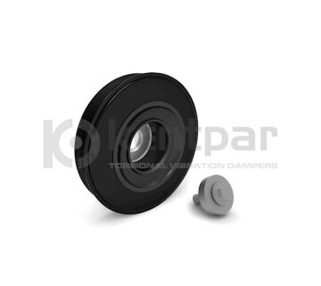 Krank Kasnağı Kit Renault Megane Iı-Laguna Iı-Clıo Iıı 1.4-1.6 16V 04 > K9k Duster 1.6 16V 10 > Modus 1.5 Dci KENTPAR 152K1451S