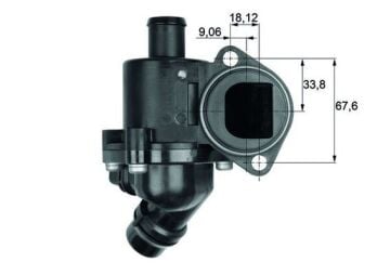 Termostat Komple A4-A6 1.8T 100C MAHLE TM3.100