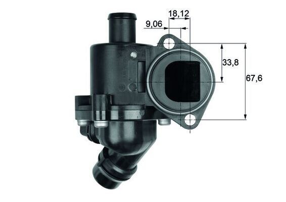 Termostat Komple Passat-A4 2.0Fsı 105C MAHLE TM3.105