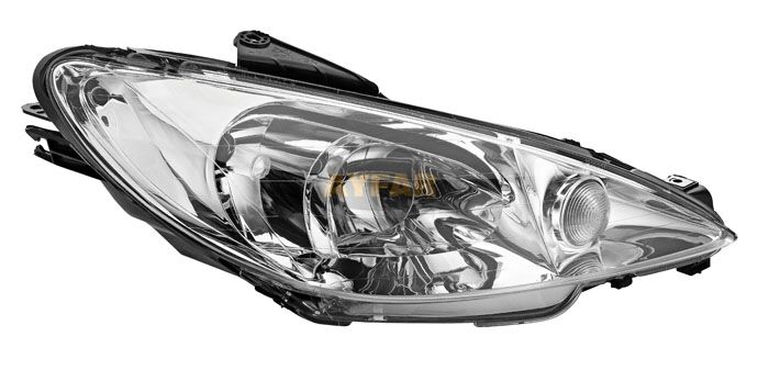 Far Sinyal Sol Şeffaf P206 03-10 Elektrikli H7 H7 AYFAR 303331