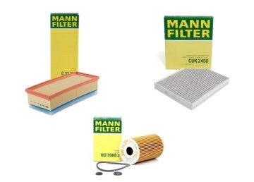 Audi Q5 2.0 TDI Periyodik Bakım Seti Yakıt Hariç Mann Marka C32130 - HU7008Z - CUK2450