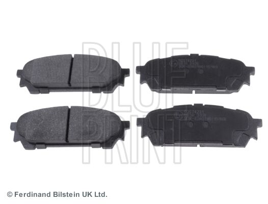 Arka Fren Balata Subaru Forester 2.0L Ej204 Ej205 Sg5 02-08 / Impreza 2.0L Ej201 Ej204 Ej205 Gg9 Gga 00-08 BLUEPRINT ADS74231