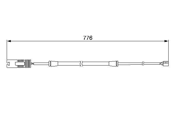 Balata Fısı On Bmw E36 BOSCH 1987474925