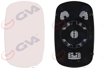 Ayna Camı Sağ/Sol Doblo 01> Isıtmalı Konveks Vm-666Gh GVA 1129002
