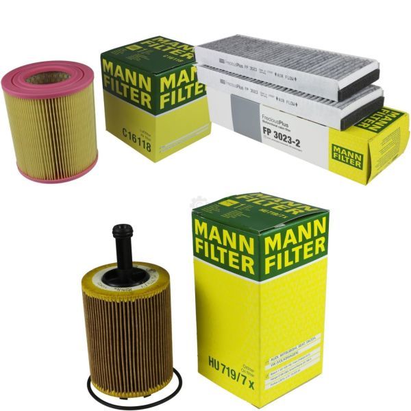 Audi A6 2004 - 2011 Model Arası 2.0 TDI Bakım Seti Mann Marka C16118 - FP3023-2 - HU7197X