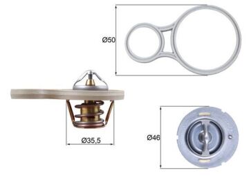 Termostat 91 C Mını W10 R50 R52 R53 MAHLE TX25591