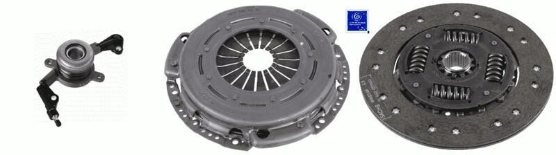 Debrıyaj Setı Rulmanlı Mercedes W639 W447 B906 SACHS 3000990437