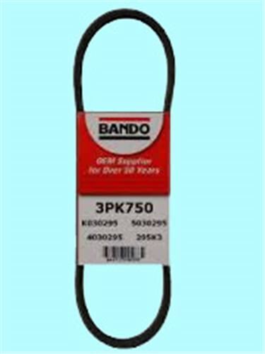 Kanallı Kayış Toyota-Rover-Clıo 1.2 BANDO 3PK0750