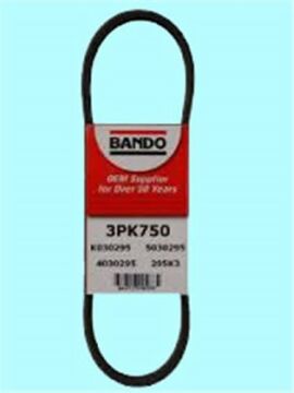 Kanallı Kayış Toyota-Rover-Clıo 1.2 BANDO 3PK0750