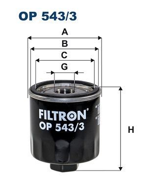 Yag Fıltresı Transıt V363 17> 4 4 105Ps 130Ps 170Ps 2.0 Ecoblue FILTRON OP543.3