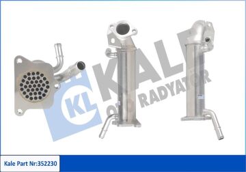 Egr Soğutucu Ford-Fiat-Peugeot-Citroen-Transit-Custom-Ducato-Boxer-Jumper 11> 2.2 Tdci-Hdi 100-135- 140-155 Ps Euro 5 KALE 352230
