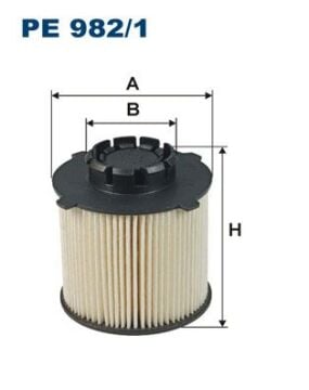Yakıt Filtresi Astra J 10>Insıgnıa 08> Merıva B 10> Zafıra C 12> Cruze 09> FILTRON PE982.1