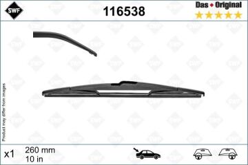 Sılecek Supurgesı Arka 260Mm Renault Captur 20> VALEO 116538