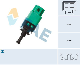 Fren Stop Müşürü 4 Kutuplu Chevrolet Aveo-Kalos-Epıca-Evanda-Lacettı-Matız-Rezzo-Spark FAE 24781