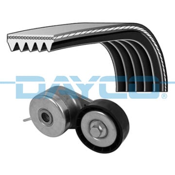 Kanallı Kayış Kiti Fıat 500 07> 500L 12> Doblo 05> Bravo Iı 07>14 Egea 16> Stılo 04>08 1.2 1.4 5Pk1145 DAYCO KPV384