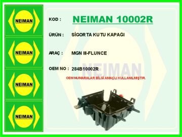 Sigorta Kutu Kapağı Mgn Iıı-Flunce NEIMAN 10002R