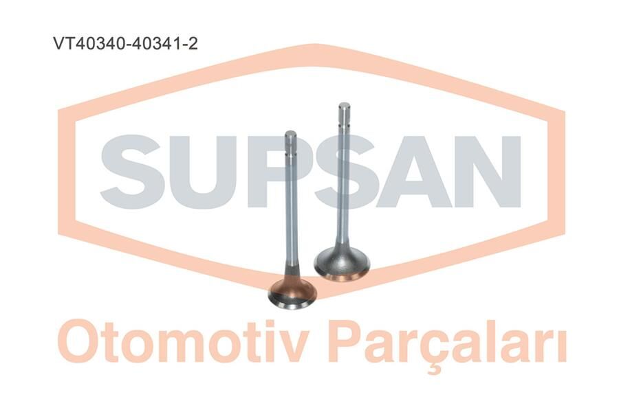 Supap Takımı Hyundaı Tucson 2.0L D4ea 16V 04-10 / Sonata 2.0L D4ea Crdi 06-11 / Elantra 2.0L D4ea 00 -06 / Santafe 2.2L Crdi 06-09 / Kıa Sportage 2.0L D4ea 04-06 / Carens 2.0L D4ea 02-06 SUPSAN VT40340-40341-2