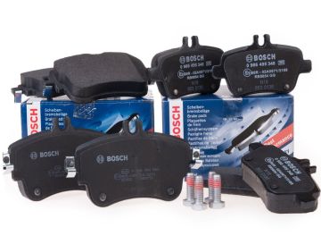Mercedes W246 Kasa Ön Ve Arka Fren Balata Seti Bosch Marka 0986495348 - 0986494663