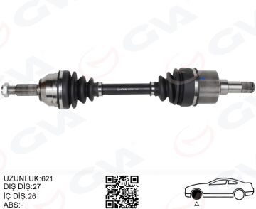Ön Aks Komple Sol Ford Mondeo I -Iı 1.6- 1.8 - 2.0 93>00 GVA 4437001
