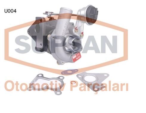 Turbo Komple Clıo Iı 01>Symbol 01>Kangoo 02>Megane Iı 03> Scenıc Iı 03> Almera-Mıcra 03> 1.5Dci K9k 80 Bg SUPSAN U004