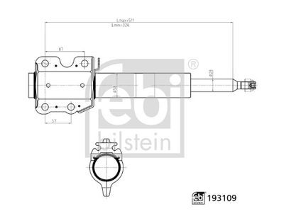 Amortısor On Gazlı Mercedes Sprınter B901>B903 . Vw Lt 28-35-46 FEBI 193109