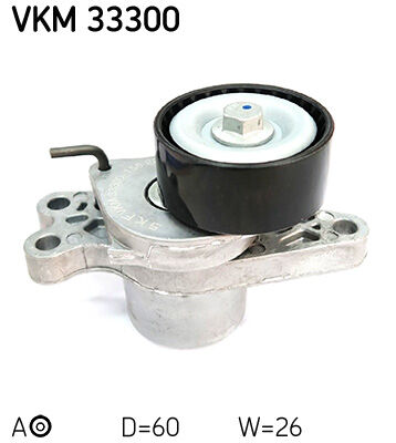 Alternatör Gergi Rulmanı Kütüklü Partner 96- -P206 00- -Berlıngo 96- -Xsara 97-05 Fıat Fıorı No 07> 1.4-1.4 16V SKF VKM33300