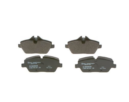 Fren Balatası On Bmw E81 E82 E87 E88 . Mını R55 R56 R57 R58 R59 BOSCH 0986495251