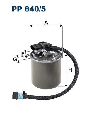 Yakıt Fıltresı Mercedes Vıto Om651 W447 FILTRON PP840.5