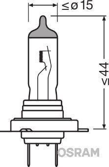 Ampul 12V H7 55W OSRAM 64210