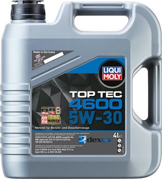 Liqui Moly Top Tec 4600 5W-30 Dexos2 4 Litre Motor Yağı