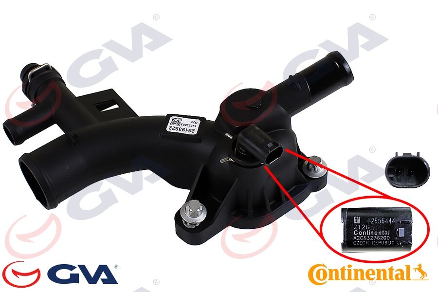 Termostat Gövdesi Flanşı Müşürlü Insıgnıa A-Mokka-Astra J-Corsa D-E Cruze-Aveo T300 A14-B14net GVA 5190050OE