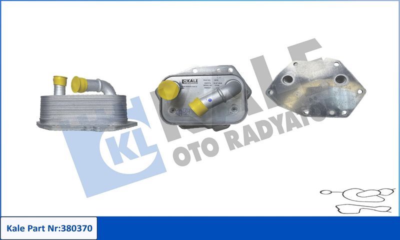 Yag Sogutucusu Psa P407-P508-P4007-P607-P807-C-Crosser-C5-C6-C8 2.2 Hdı . Land Rover 224Dt Dıscovery Sport L550 Freelander Iı L359 Range Rover Evoque . Jaguar Xf X250 KALE 380370