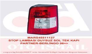 Stop Lambası Duysuz Sol Tek Kapı Partner-Berlıngo 06 > MARS 511127
