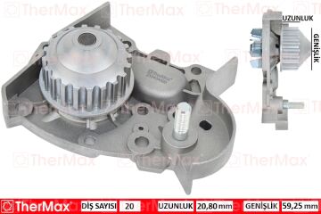 Devirdaim Kng 97>Clıo Iı 98-05 Mgn 96> E7j Rn-Rt-Rxe 1.4 Pa633 T THERMAX T01.176