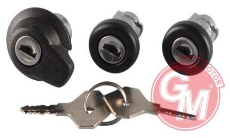 Kapı Kilit Fişek Takımı 3 Set Renault R9-11 GUA 41627