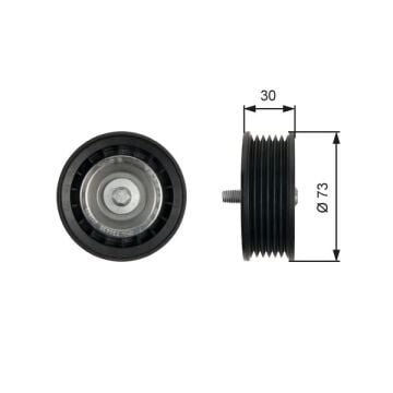 Kayıs Gergı Rulmanı Mercedes W204 W205 C218 W212 C207 W221 W222 GATES T36435
