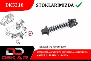 Debrıyaj Pedal Yay Tkm. Master Iı-Trafıc Iı-Laguna DEKAR DK5210